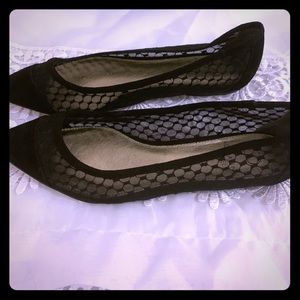 Adrianna Papell black flats . No flaws .